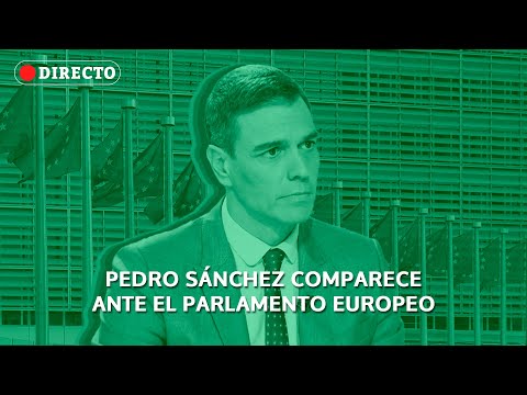 🔴 EN DIRECTO | Pedro Sánchez comparece ante el Parlamento Europeo en Estrasburgo