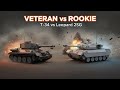 T-34 Veteran Outsmarts Leopard 2SG Rookie — LEGO Battle Animation
