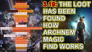 POE 3.19 - The Loot Has Been Found - Archnemesis Magic Finding - Path of Exile Lake Of Kalandra