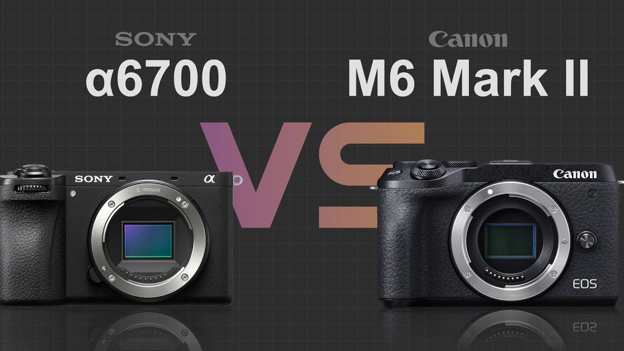 Sony alpha a6700 vs Canon EOS M6 Mark II 