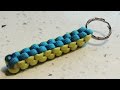 How To Make A Crown Sinnet (Box Knot) Paracord Keychain