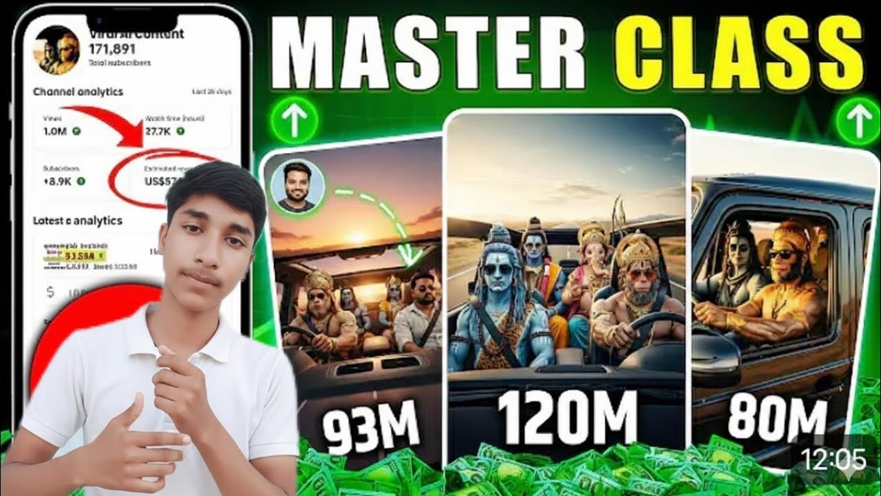 Bhagwan Ji Car Driving AI Video Kaise Banaye 🚗🙏 | God Support In Car Trend | Viral AI Reel Editing