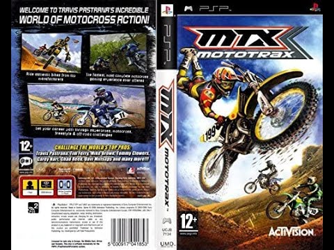 MTX Mototrax Career Walkthrough PSP (Part 1) 125 Supercross