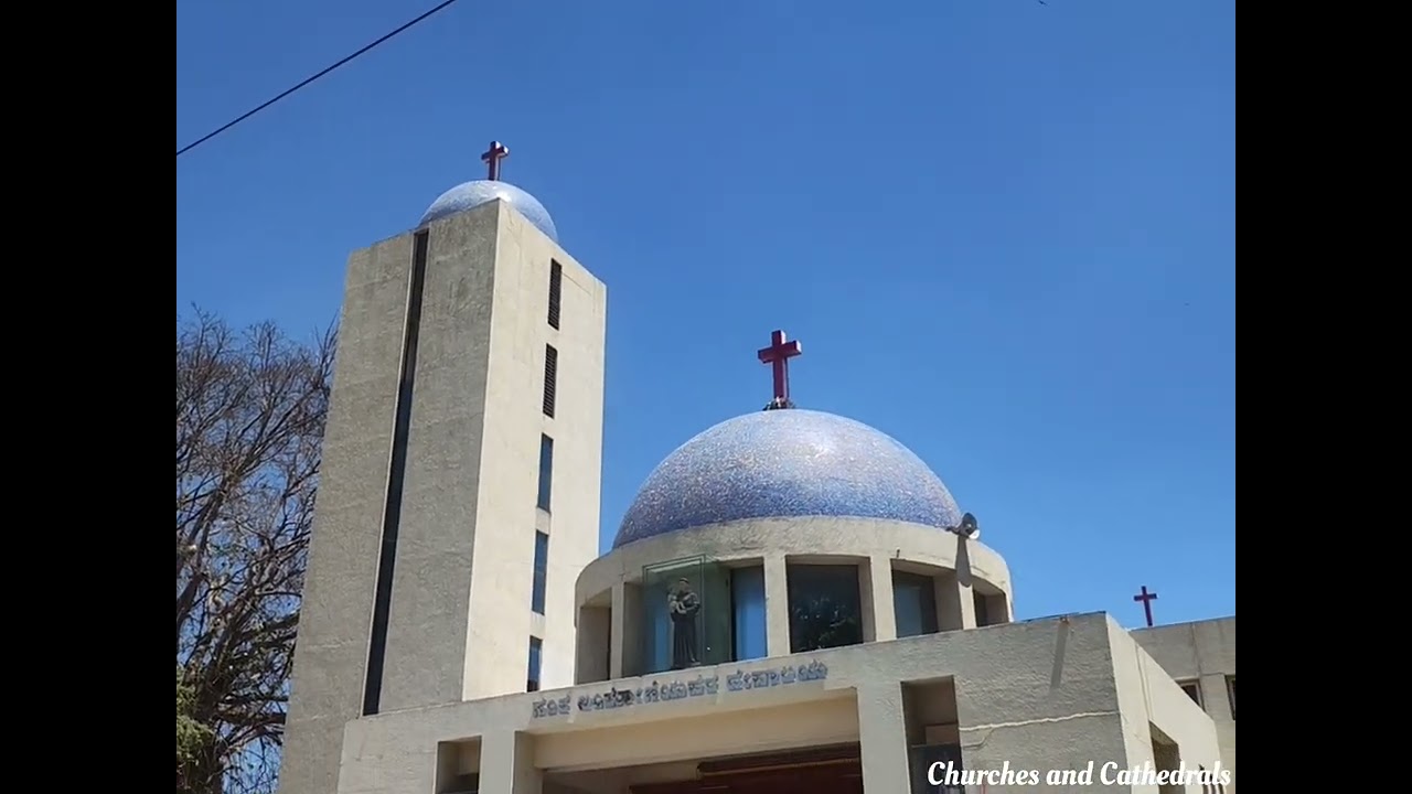 St. Anthony’s Church, TC Palya –A Beautiful Catholic Church in Bangalore! #CatholicChurch#ChurchTour