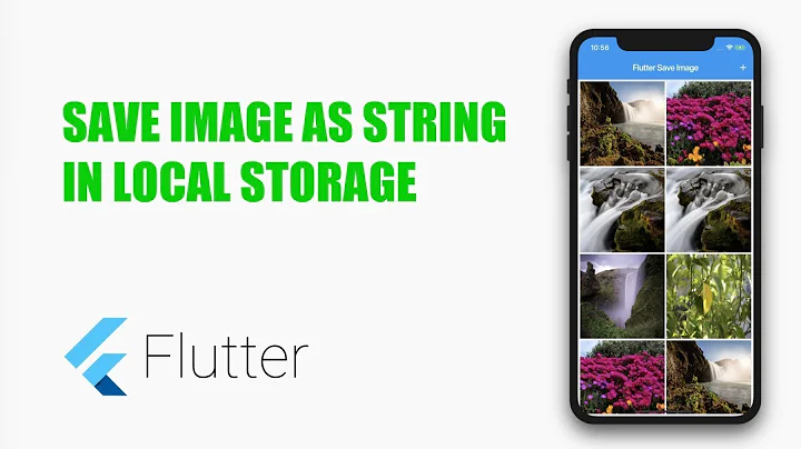 Google's Flutter Tutorial - Save Image as String in Local Storage- Preferences (coderzheaven.com)