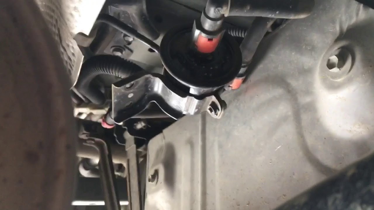 Prado rear fuel filter YouTube