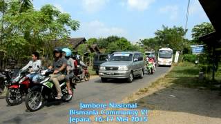 Konvoi 42 Bus Jamnas Bismania Community 2015 Jepara