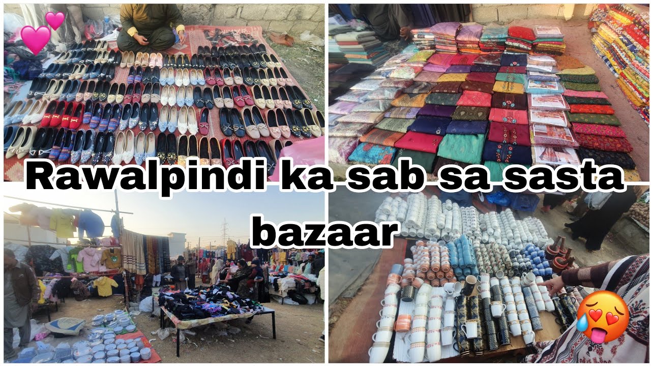 Rawalpindi ka sab sa sasta Bazaar | Best Finds | Pinterest inspired | Ayesha's Cook and Vlog❤