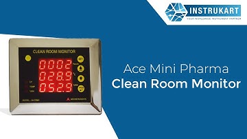 Clean Room Monitor Mini(AI-CRM1) | Instrukart