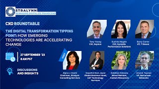 CXO Roundtable: Digital Transformation Tipping Point Accelerating Change with Emerging Tech