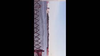 Taking the ferry from Manhattan to St George Staten Island