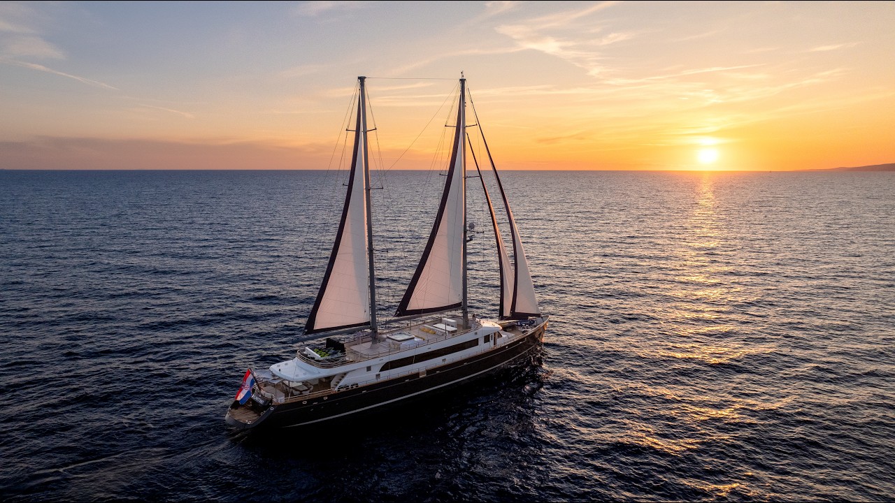 ⁣Dalmatino Luxury Sailing Yacht - Adriatic Rental Yacht - Croatia