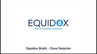 Equidox Briefs PDF Remediation   Sensitivity Slider AD