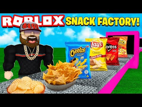 I Made My Own Snack Factory Tycoon In Roblox Youtube - skittles factory tycoon roblox