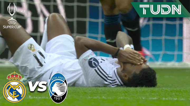 ¡TERRIBLE! La tremenda falla de Rodrygo | Real Madrid 0-0 Atalanta | UEFA Super Cup 2024 | TUDN