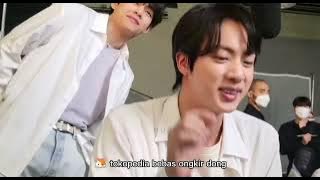 JIN BTS - TOKOPEDIA BEBAS ONGKIR DONG | SUB INDO | #seokjin #jhope #bts #tokopedia #tokopediaxbts