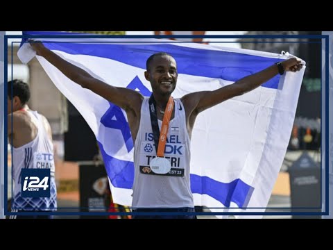 Israeli wins nations 1st silver medal in men's marathons