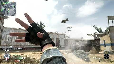 Black Ops 1 Multiplayer: Firing Range Team Deathmatch (25-10)