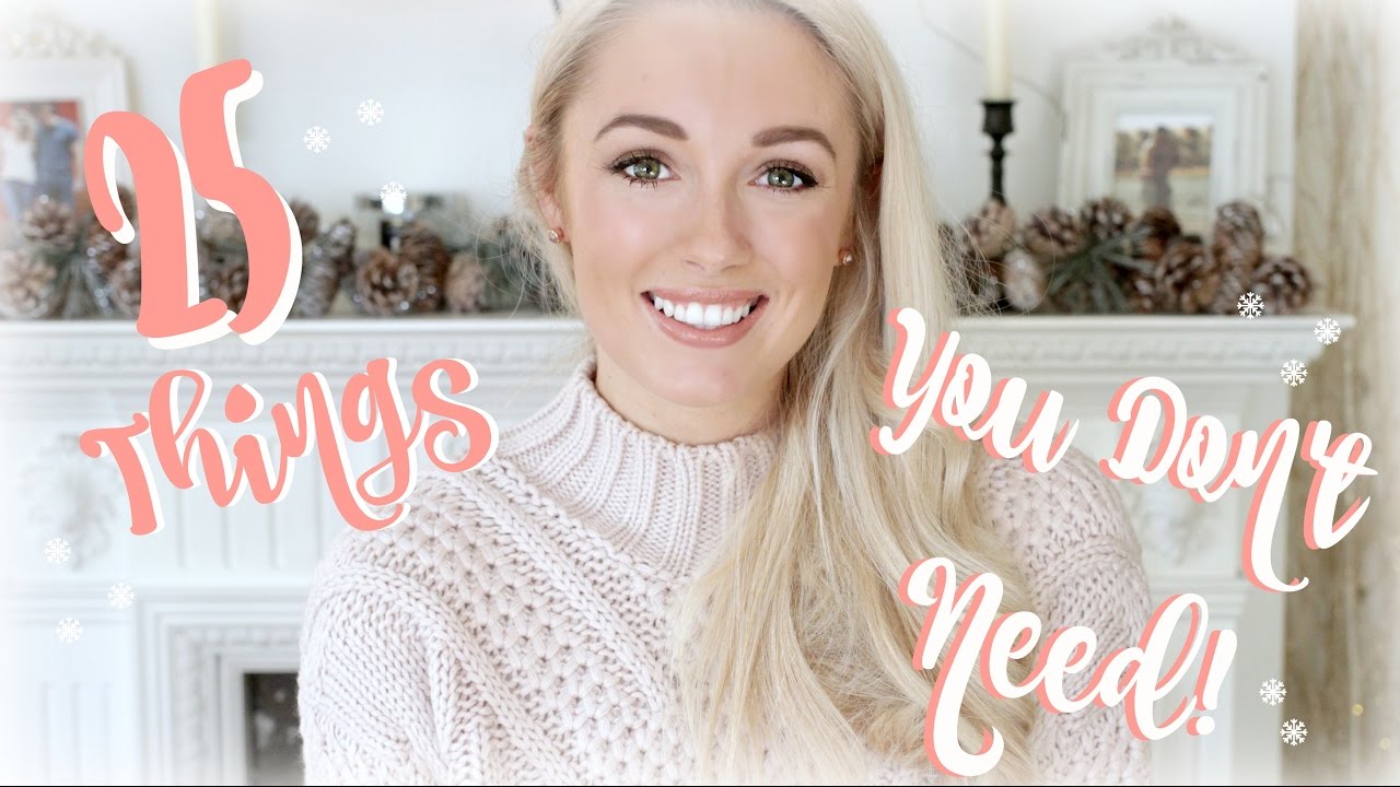 25 Things you Dont Need in 2017! Declutter with Me!   |   Fashion Mumblr