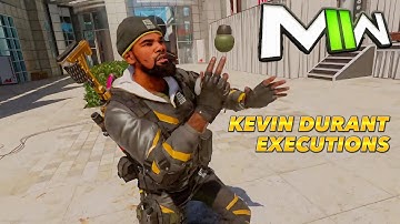 New MW2  Kevin Durant Deadly From Downtown Finishing Move | Kevin Durant Execution Warzone 2