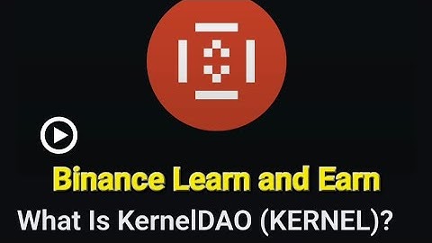 What Is KernelDAO (KERNEL)? Learn and Earn. Binance Quiz Answers #binance #quiz #earn #crypto