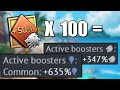 I activated over 100 boosters in War Thunder and here&#39;s what happened