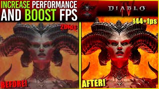Celebrity DIABLO 4 Guide: How to BOOST FPS and OPTIMISE Performance (Fix LAG & Stutters) Net Worth