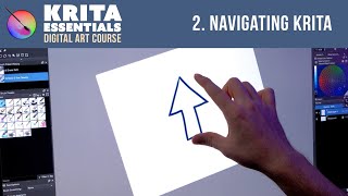 Krita Tutorial for Beginners - Navigation (Lesson 2) 🎨