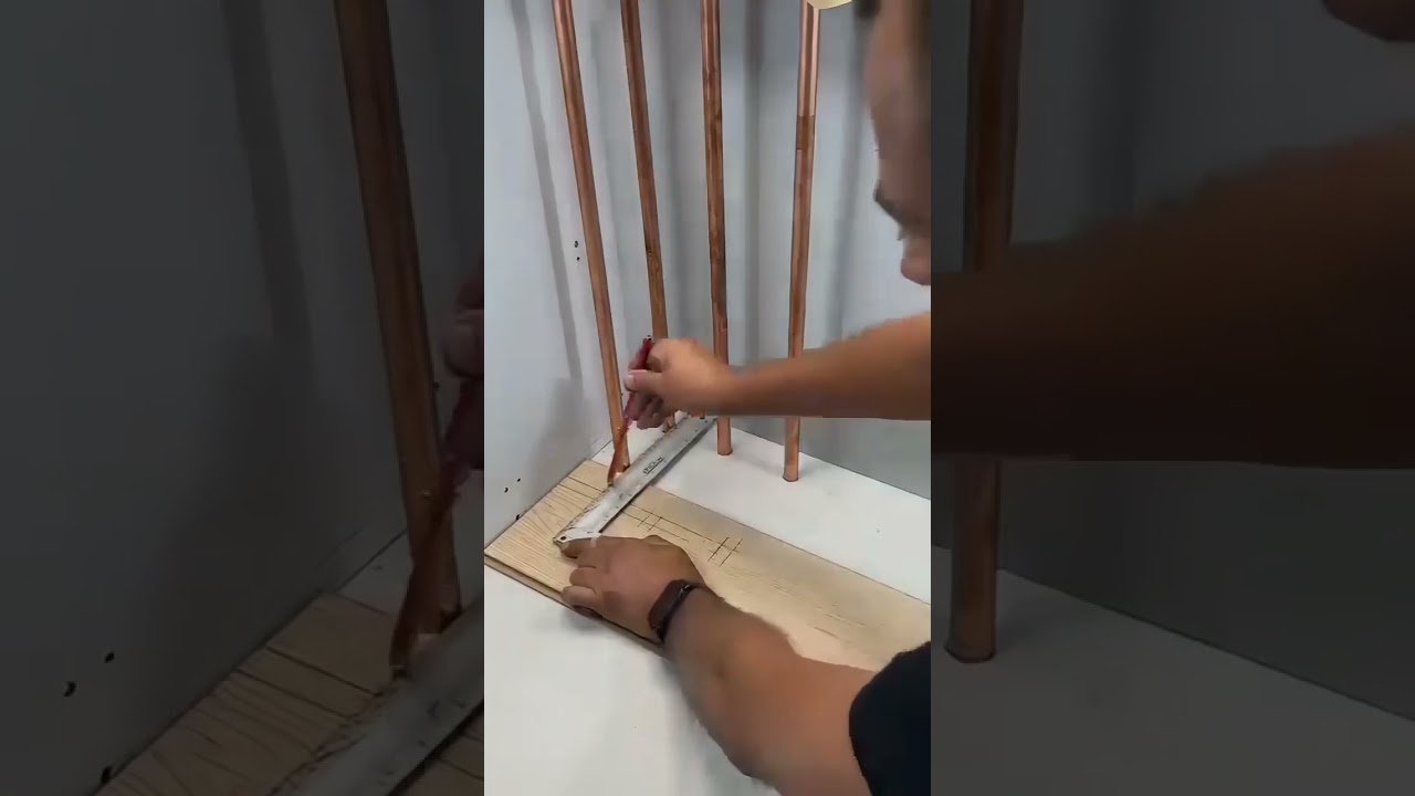 Smart Flooring Cuts for Pipe Holes