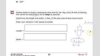 Question 14 (Used to be 18) - Geometry - TNReady Practice Test
