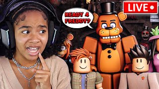 💕IM LIVE💕 Playing Roblox with My Viewers! (FNAF EDITION) 💀