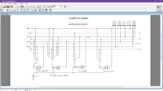 Huthaifa Mahmoud - Digital logic design - final project circuit recording