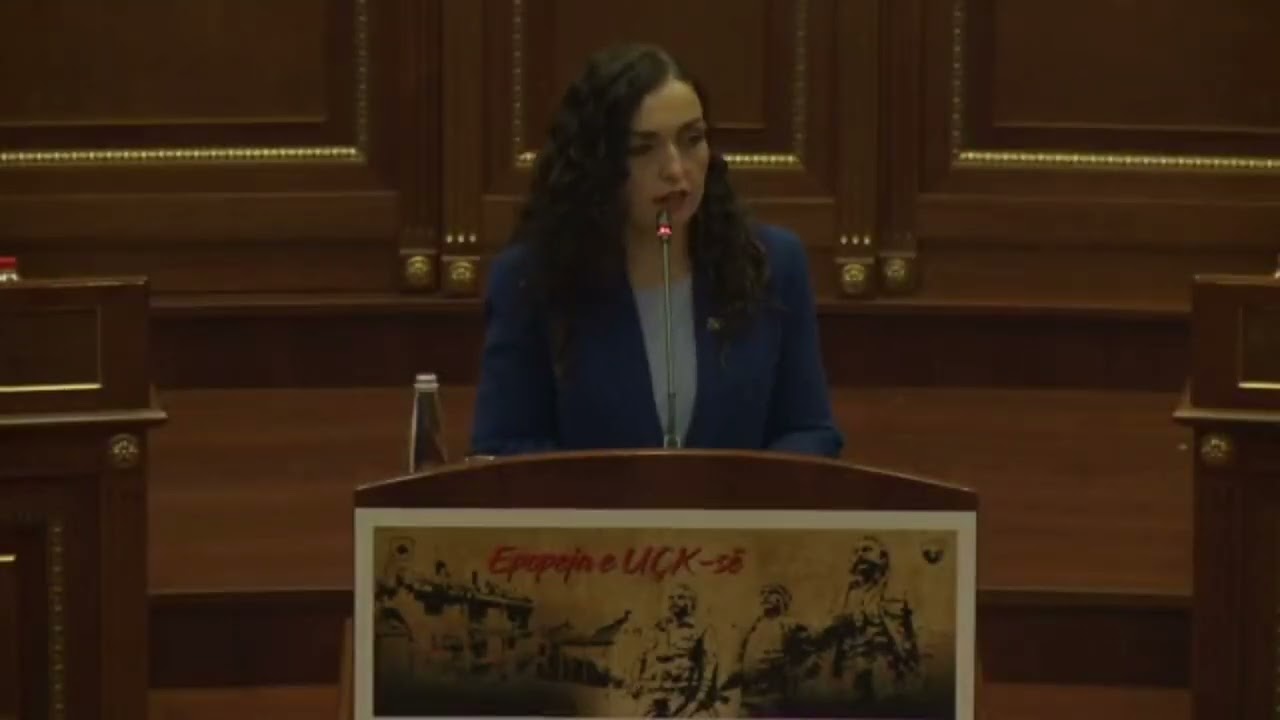 Fjalimi i Vjosa Osmanit në Seancë e Kuvendit të Kosovës - Shënimi i 28-vjetorit të Epopesë së UÇK-së