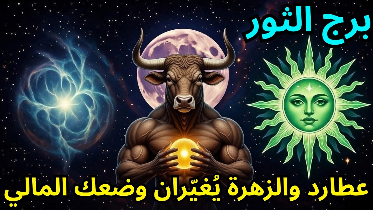 برج الثور ♉، ٢ مارس، يجلب معه اعترافًا ماليًا — عطارد والزهرة يُغيران وضعك المالي 💼✨