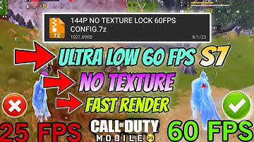 How To UNLOCK [60FPS ]🔥in call of duty mobile SEASON 7 Il codm |I Max FPS