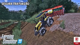 Quase Sofremos um Acidente no Plantio Milho Safrinha/Fazenda Agronópolis/Farming Simulator 22/Ep 03