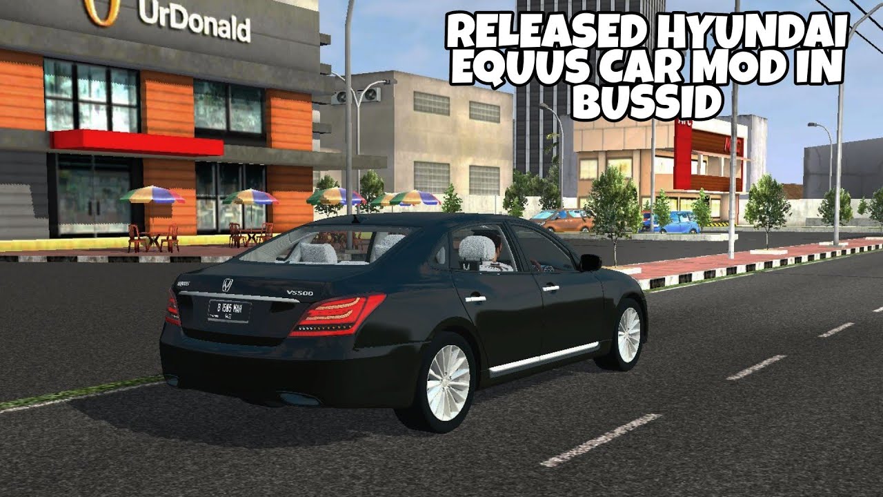 Released Hyundai EQUUS Car Mod In Bus Simulator Indonesia - Bussid Car ...