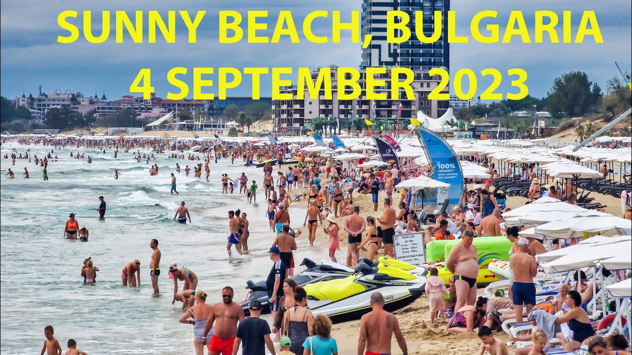 Sunny Beach, Bulgaria, 4 September 2023