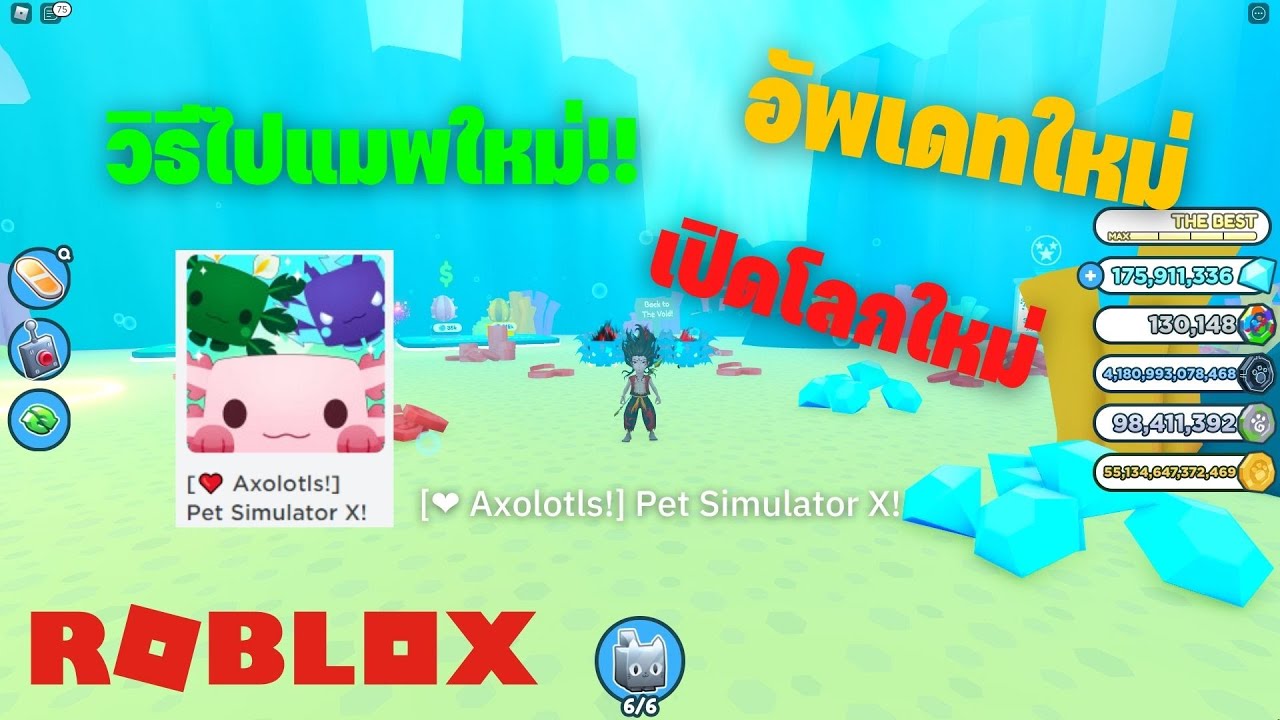 Roblox Axolotl Pet Simulator X YouTube 