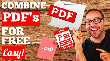 Jak sloučit soubory PDF?