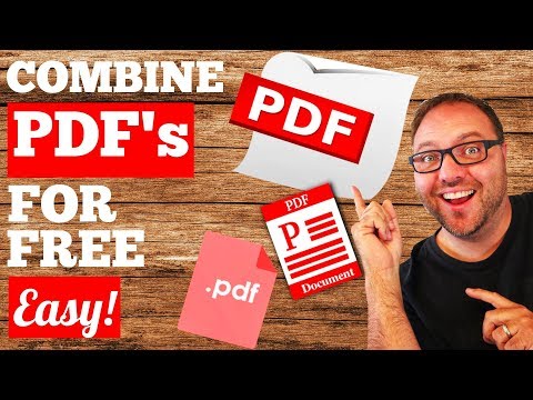 Video: Kan du kombinere PDF-filer i Microsoft edge?