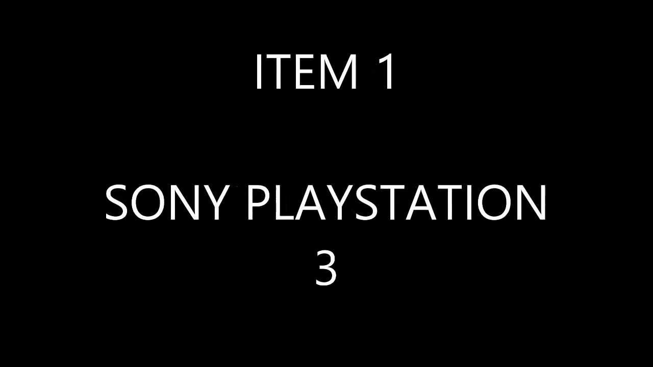 SUBSCRIBER COMPETITION SONY PLAYSTATION 3! YouTube