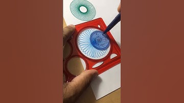Satisfying Geometric shapes | Simple Spirograph design #shorts #trending