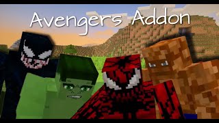 Avengers Mod For MCPE Powers EPIC ADDON 25  New Superheroes