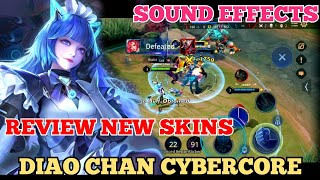 AoV : REVIEW NEW SKIN DIAO CHAN CYBERCORE - SOUND EFFECTS | RoVThaiLand - Arena of Valor