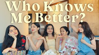 Who Knows Me Better ft.Mom & Sisters | Hansika Krishna Ahaana Krishna Diya Krishna Ishaani Krishna screenshot 2