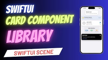 🎨 Professional SwiftUI Card Component Library - Modern iOS Design System 📱