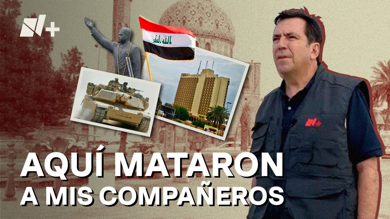 Eduardo Salazar regresa al Hotel Palestina en Bagdad 20 años después - N+