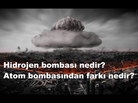 Hidrojen bombası nedir? Atom bombasından farkı nedir?