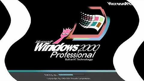 Windows 2000 Logo Remake Feels Dizzy (VideoPad Version)